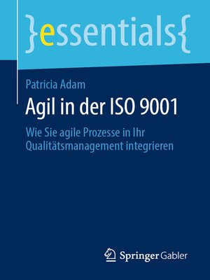 cover image of Agil in der ISO 9001